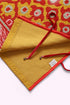 Sleeveless top with tie fastenings